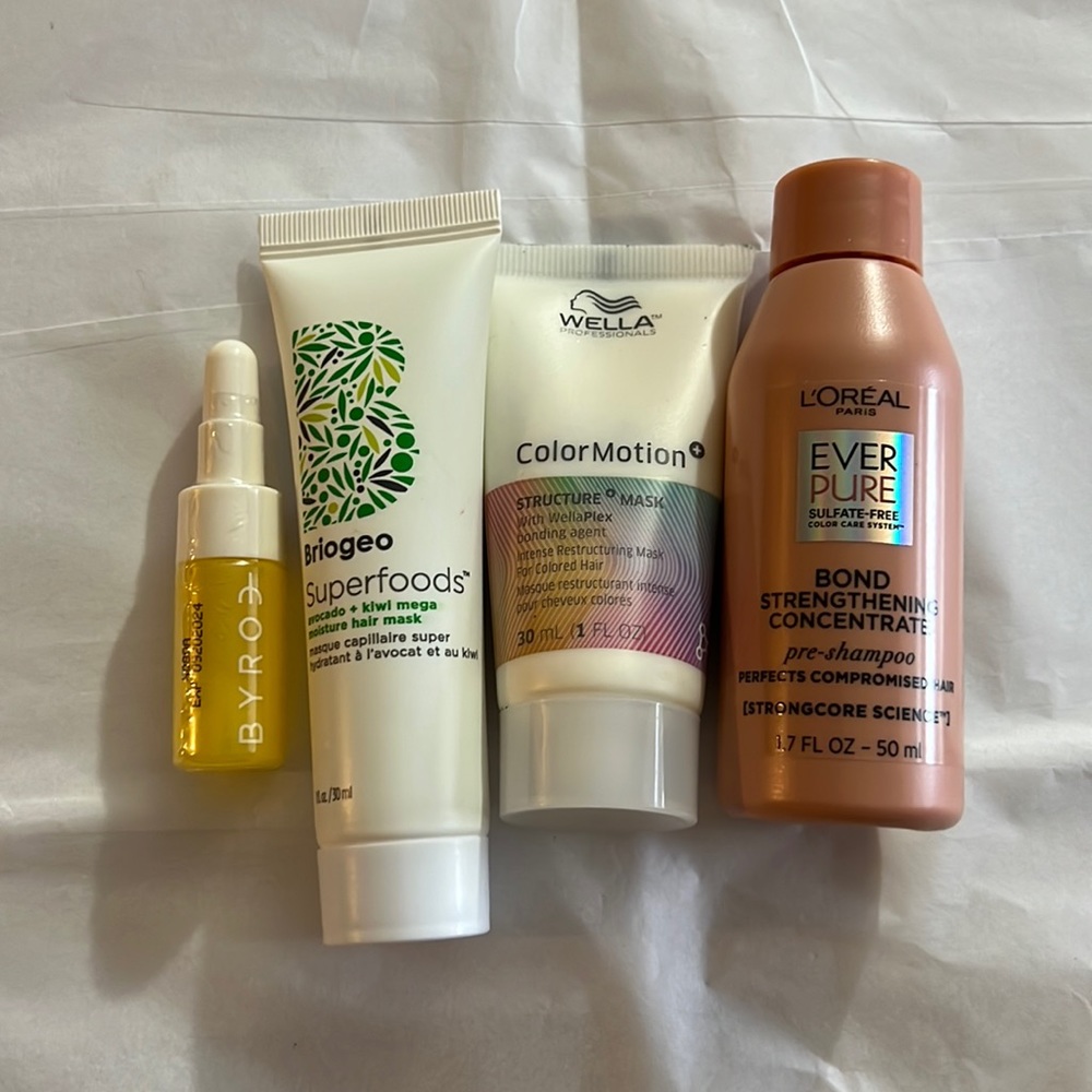 Travel size hair care